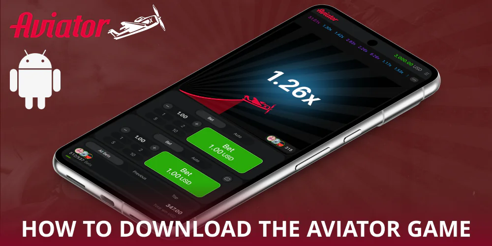 Installation instructions for the Aviator app on Android