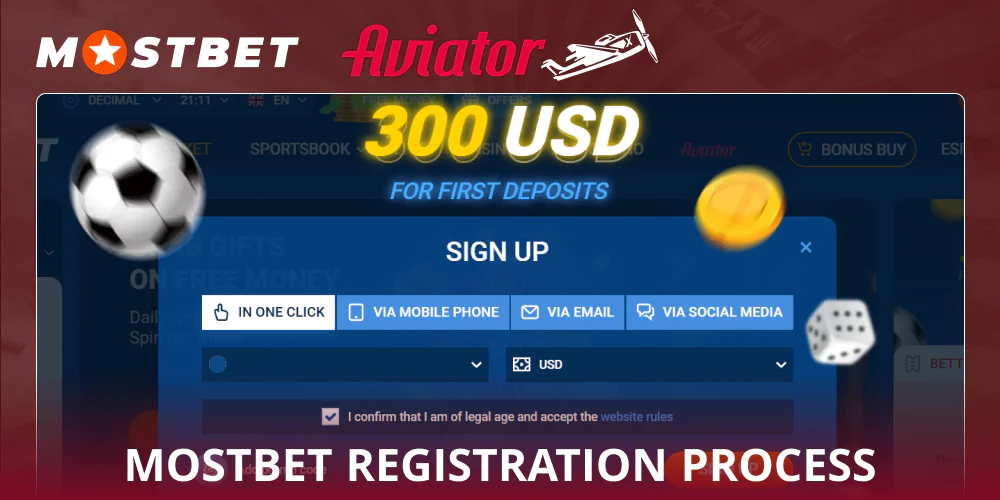 Log in to the Mostbet Aviator website